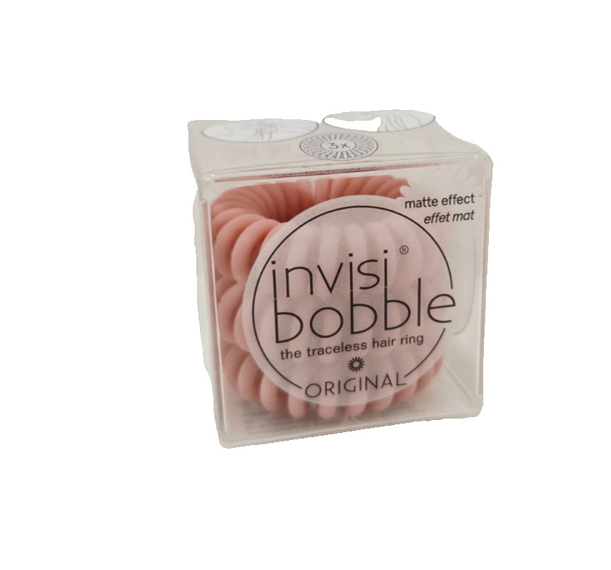 Invisi Bobble Original Vanity Fairy Elegant Style Hair Ring 3Pk Total of 3 Rings