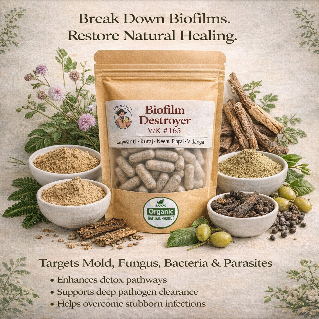 Biofilm Destroyer – For stubborn infections, especially MOLD #165