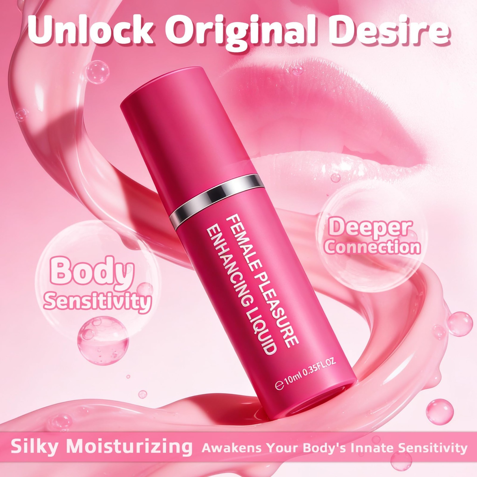 Fast-Acting Female Arousal Gel for Enhanced Pleasure & Deep Hydration – Intimate