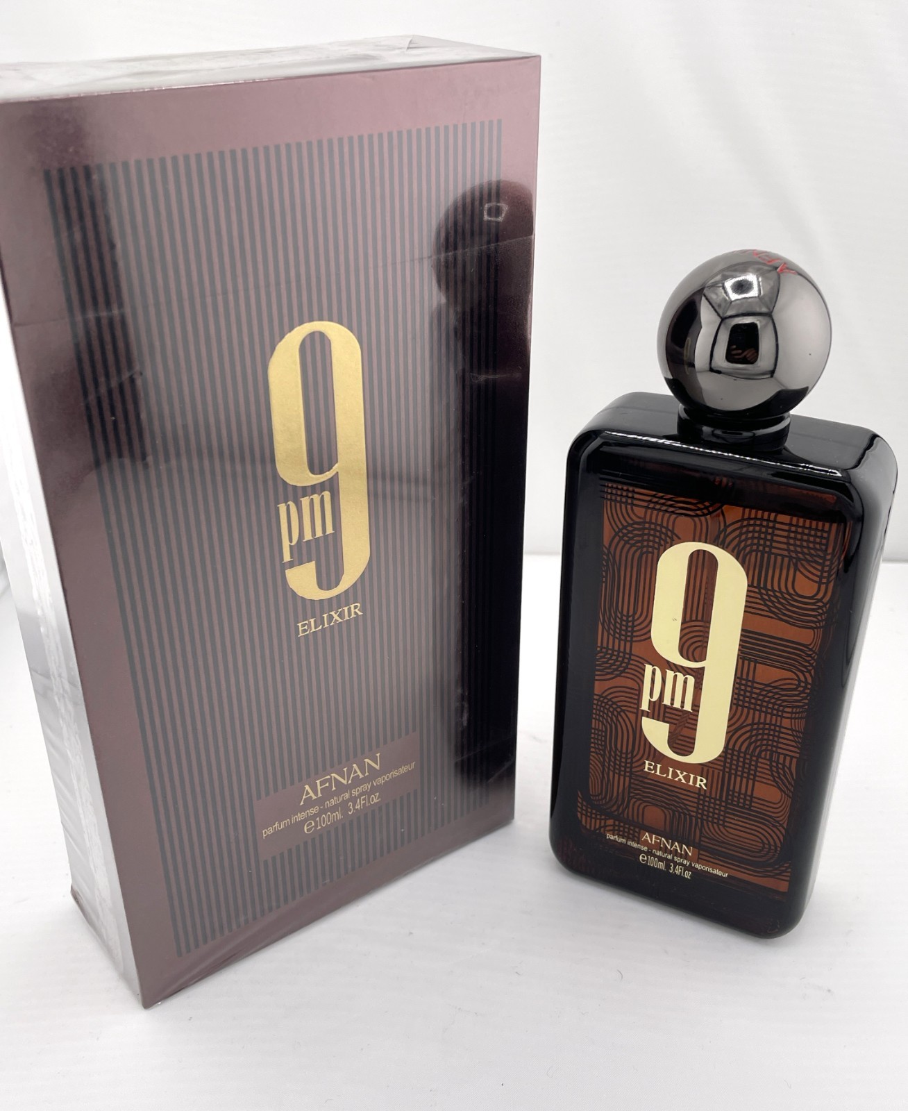 AFNAN Unisex 9PM Elixir Eau de Parfum Spray 3.4 oz New