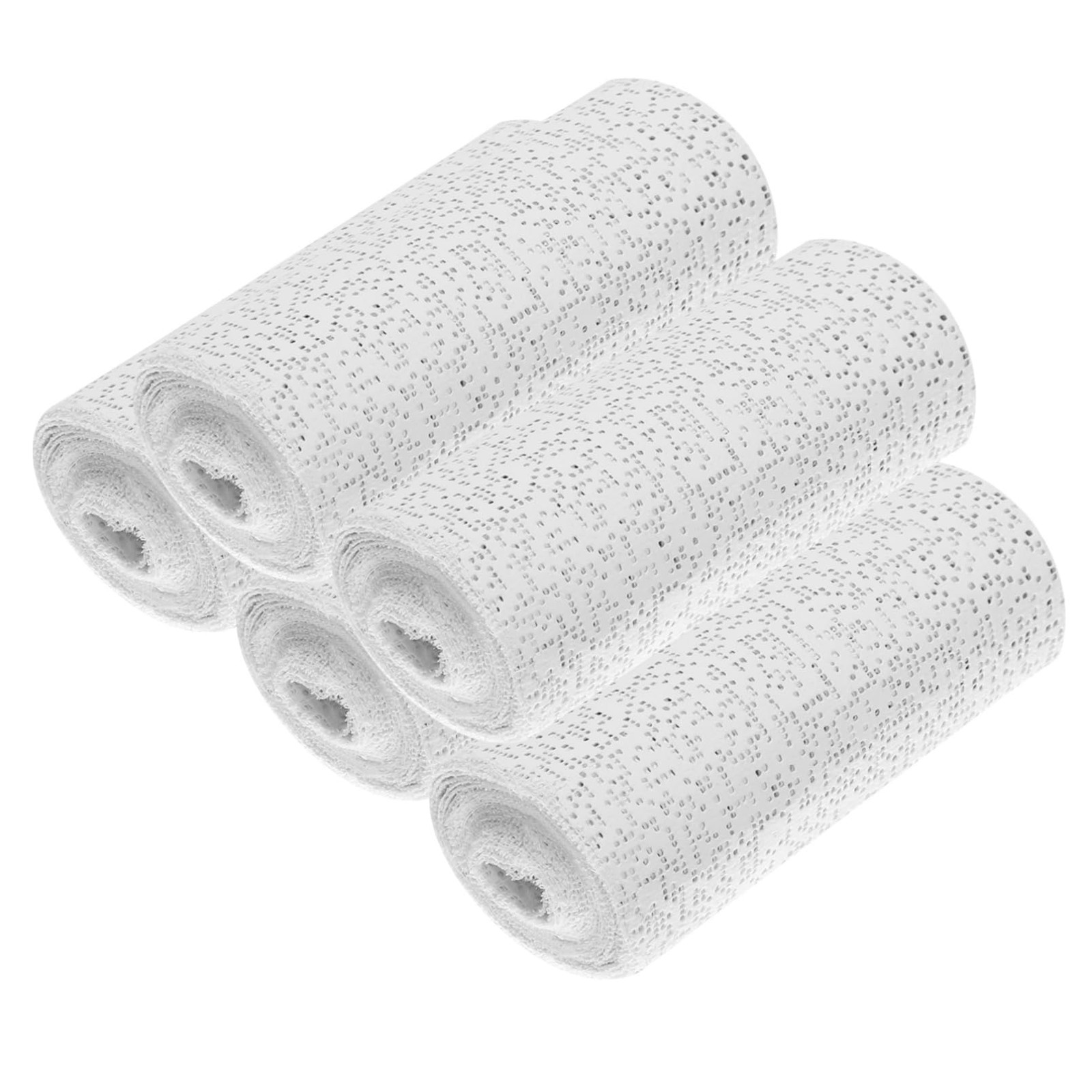 5 Pack Plaster Cloth Rolls Gauze Bandages Plaster Wrap Strips 8 in x 9 ft for…