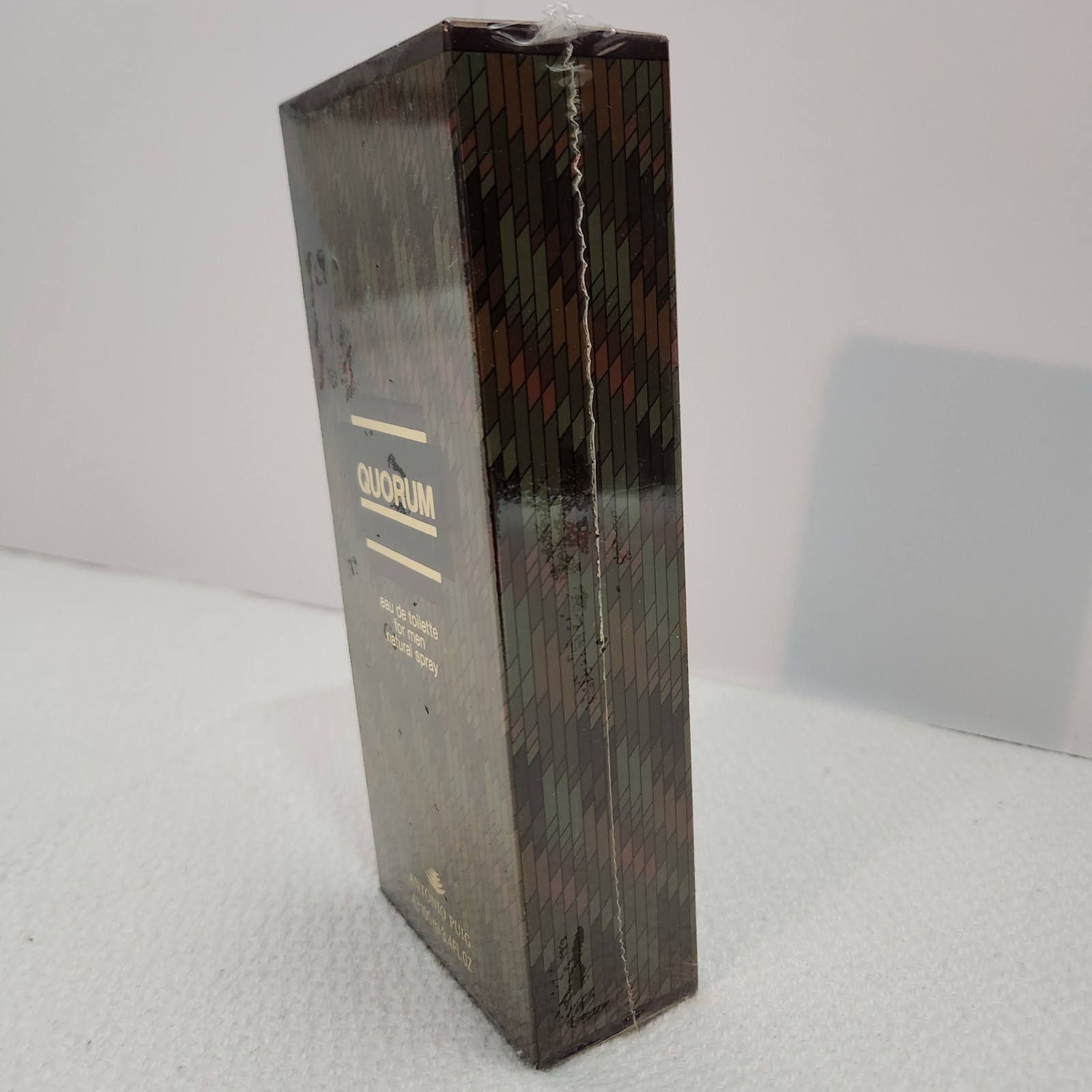 QUORUM ANTONIO PUIG 3.4oz 100ml EDT Original Formula 1980 Spain Rare Sealed 100%