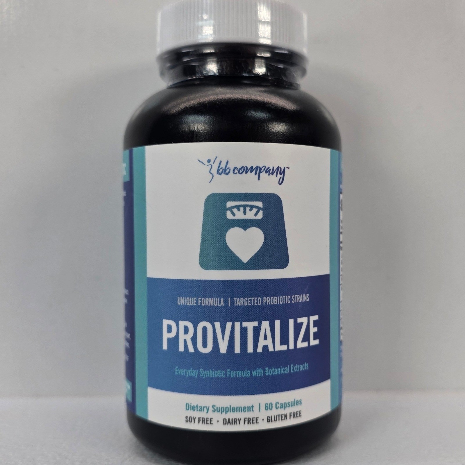 BB Company Provitalize Daily Synbiotic Probiotic Weight Management 60 Capsules