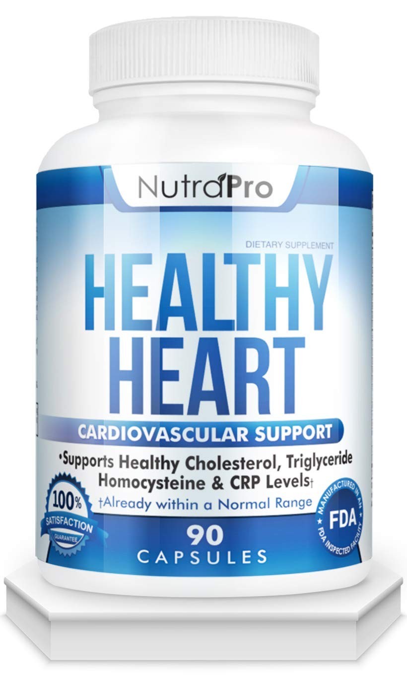 Heart Health Supplements – Artery Cleanse & Protect, Supports Cholesterol & Trig