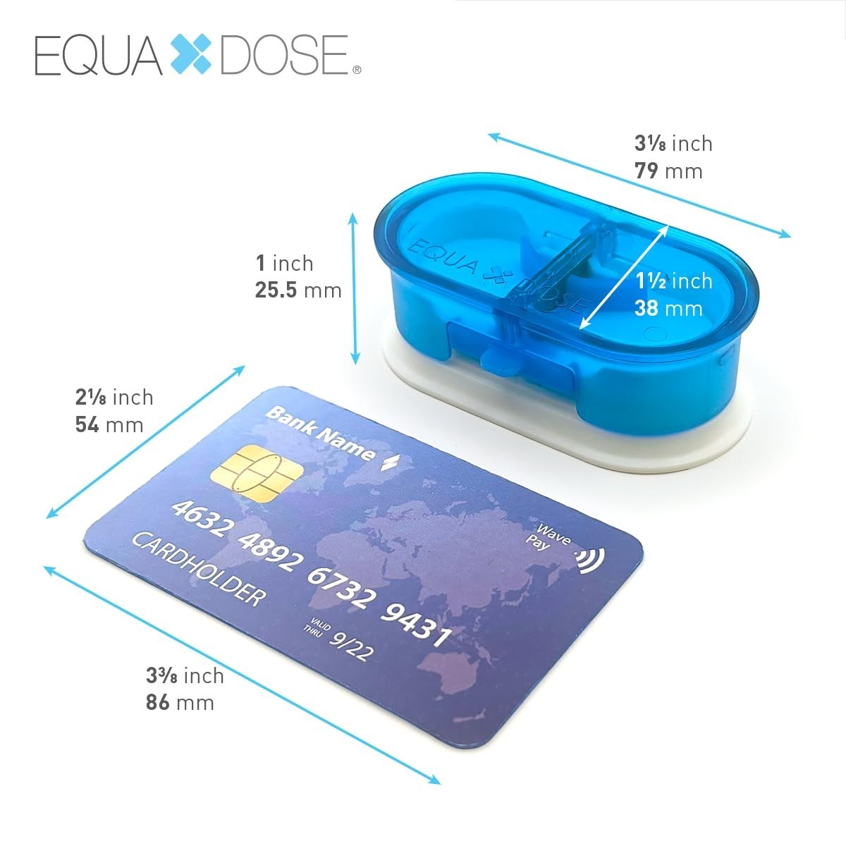 Precision Pill Cutter with Centering Guide – Dual Stainless Steel Blades for Acc