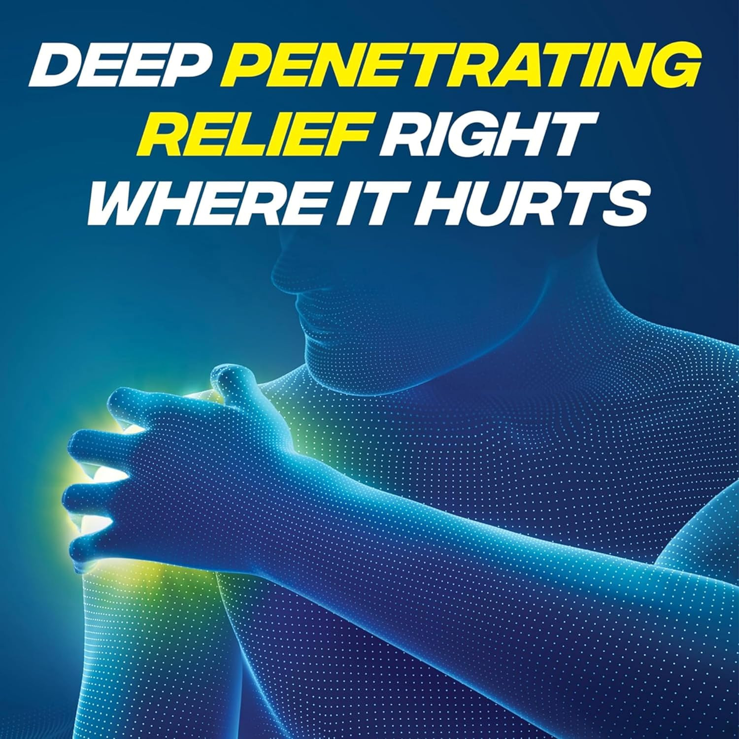 Targeted Relief Pain Relieving Cream, up to 8 Hours of Powerful Relief of Minor