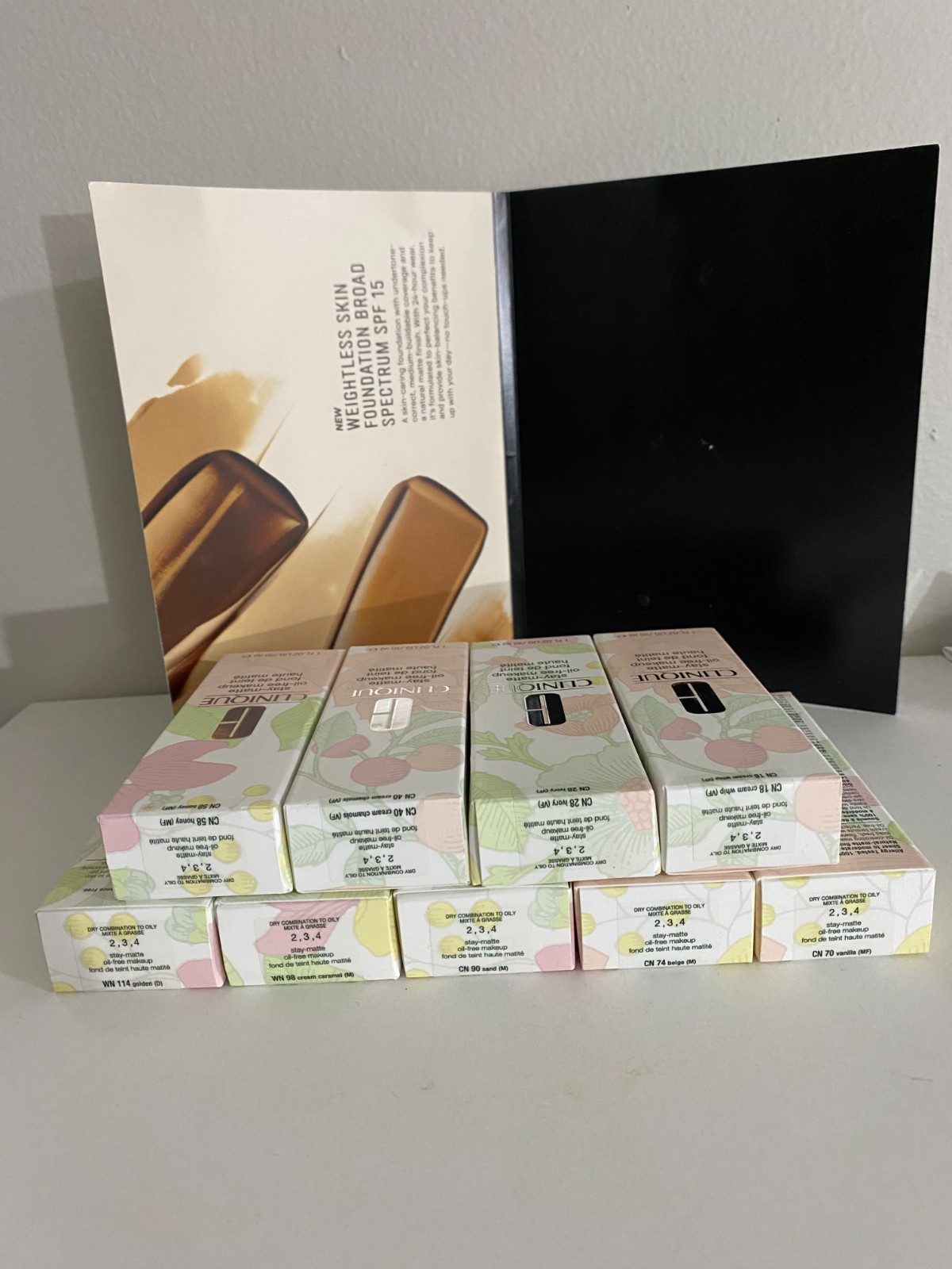 Clinique Stay-matte Oil-free Makeup Foundation 1 oz/30 ml～Choose Your Shade NIB