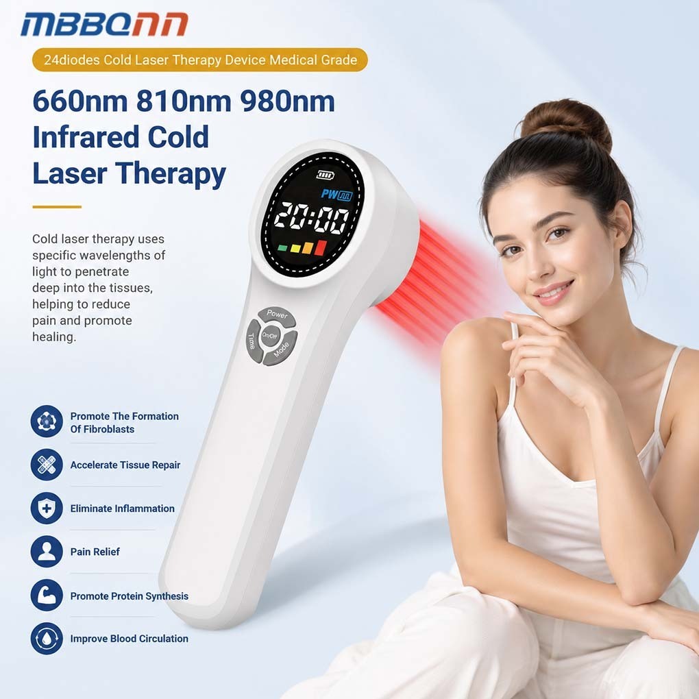 Professional LLLT Device 660/810/980nm for Sports Injuries and Inflammation