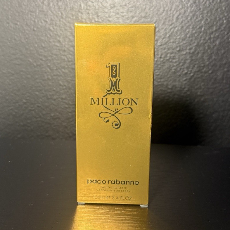Paco Rabanne 1 Million Eau de Toilette Spray 3.4 fl oz Regular Size
