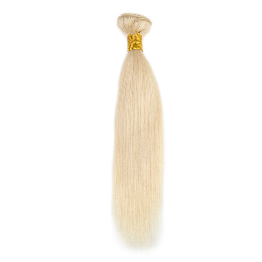613 Blonde Straight 100 Virgin Remy Human Hair 10 In – 32 In 1 or 3 Bundles