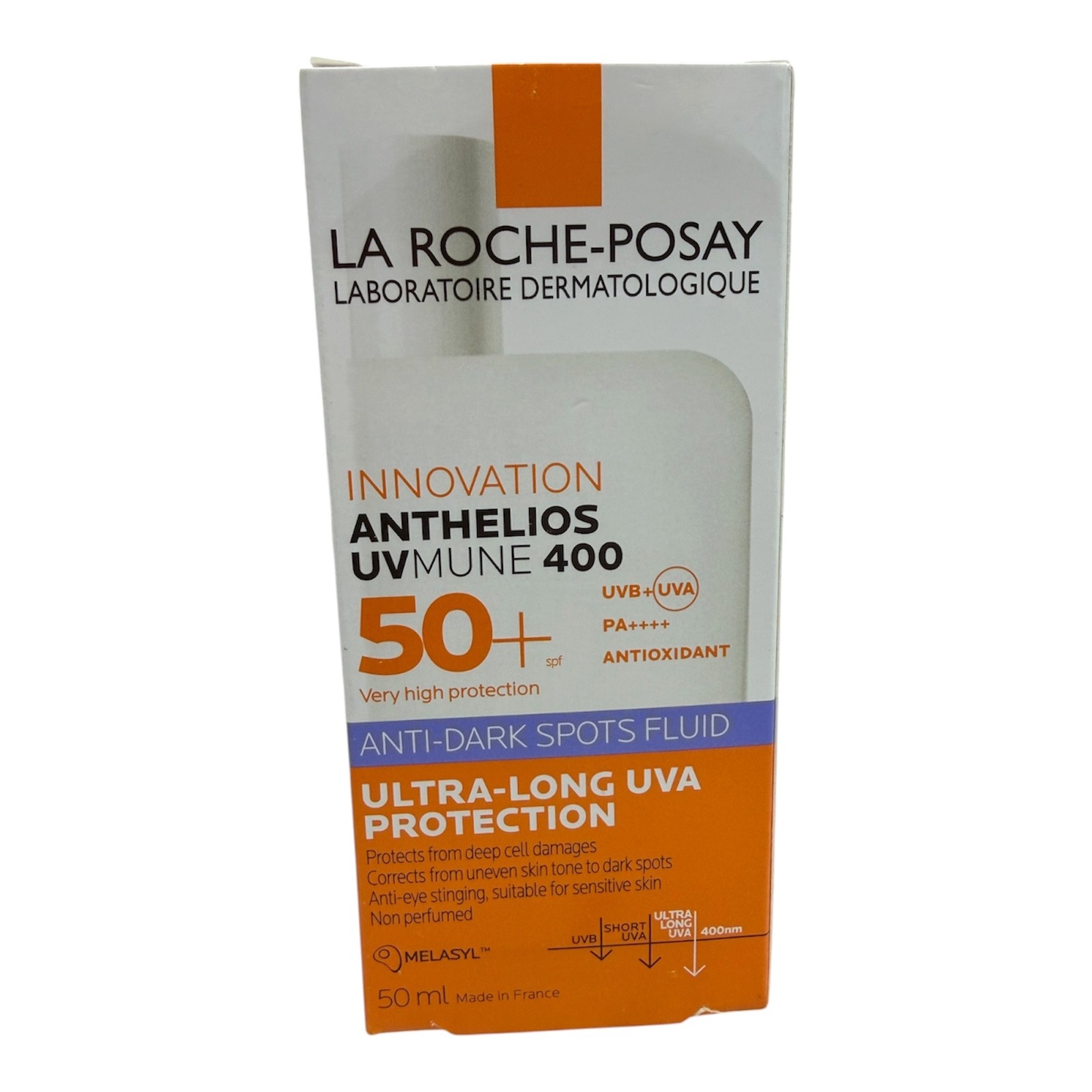 La Roche-Posay Anthelios UVMune 400 Anti-Dark Spot Fluid SPF50+ 50ml Exp 12/2028