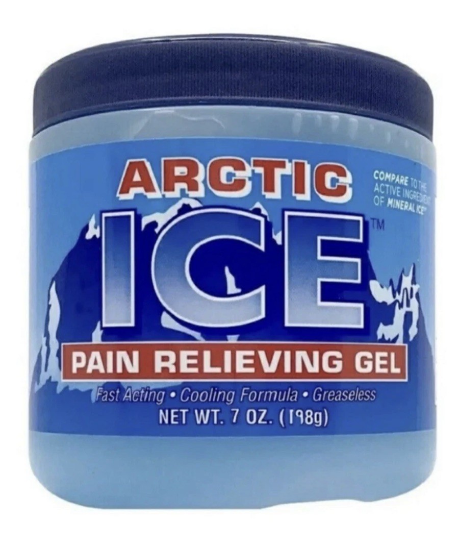 ARCTIC ICE Pain Relieving Gel Fast Acting Cooling Formula Greaseless 7oz