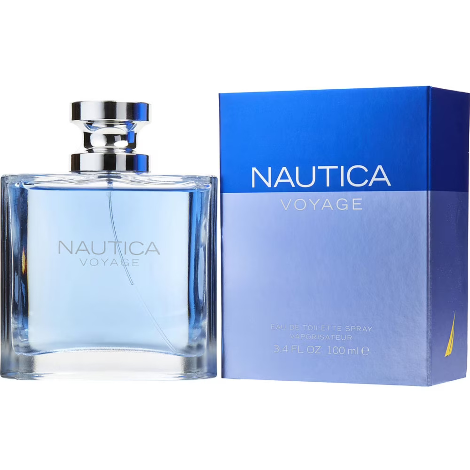 Nautica Voyage Cologne for Men EDT Spray 3.4 fl oz Fresh Aquatic Scent
