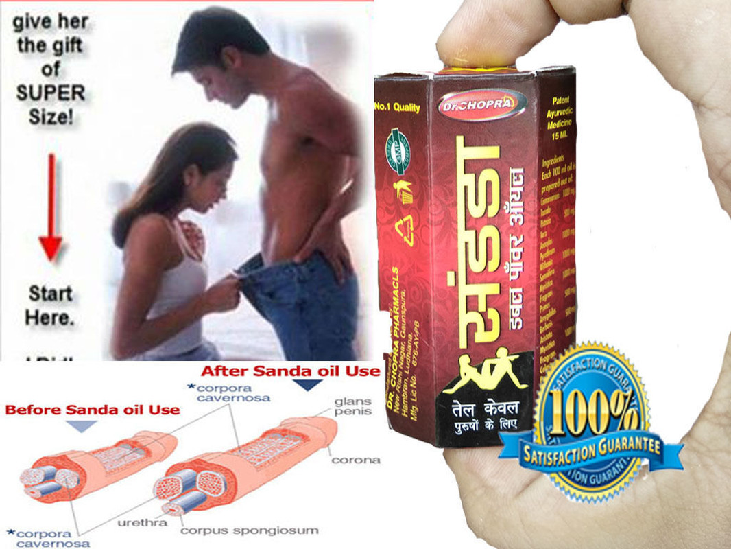 3 X 100% Original Sandha Saandhha Sanda Oil 15Ml Harder BEST SELLER