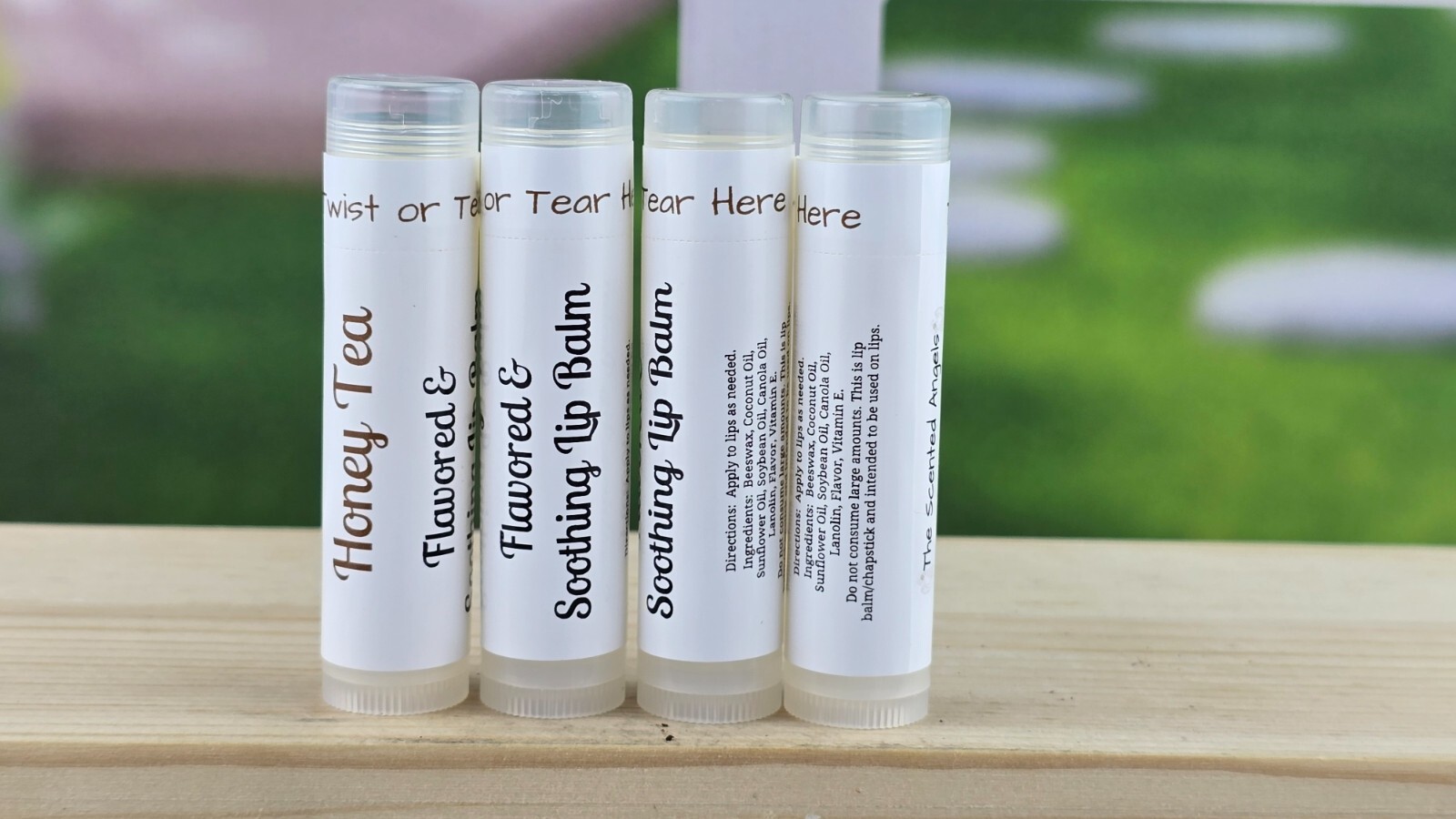 TSA Handmade Sweet Honey Flavored Lip Balm – Choose Your Quantity