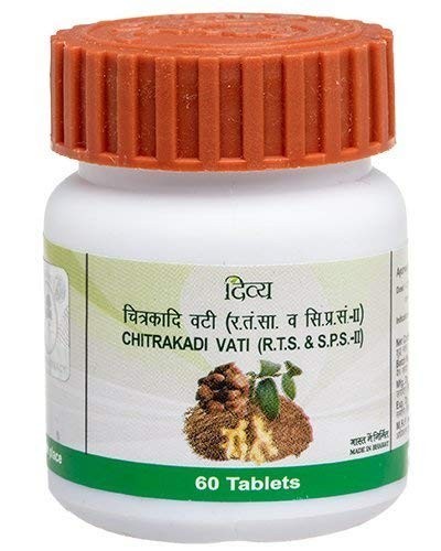 PATANJALI CHITRAKADI VATI -180 TAB (3 x 60)