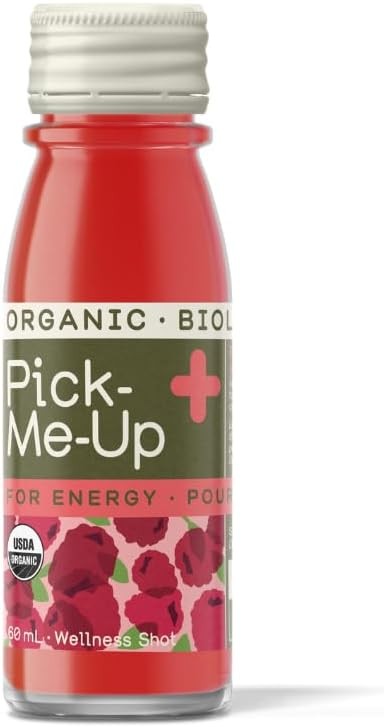 Greenhouse Juice Organic Energy Shot Pick-Me-Up Wellness Shot with Yerba Mate +