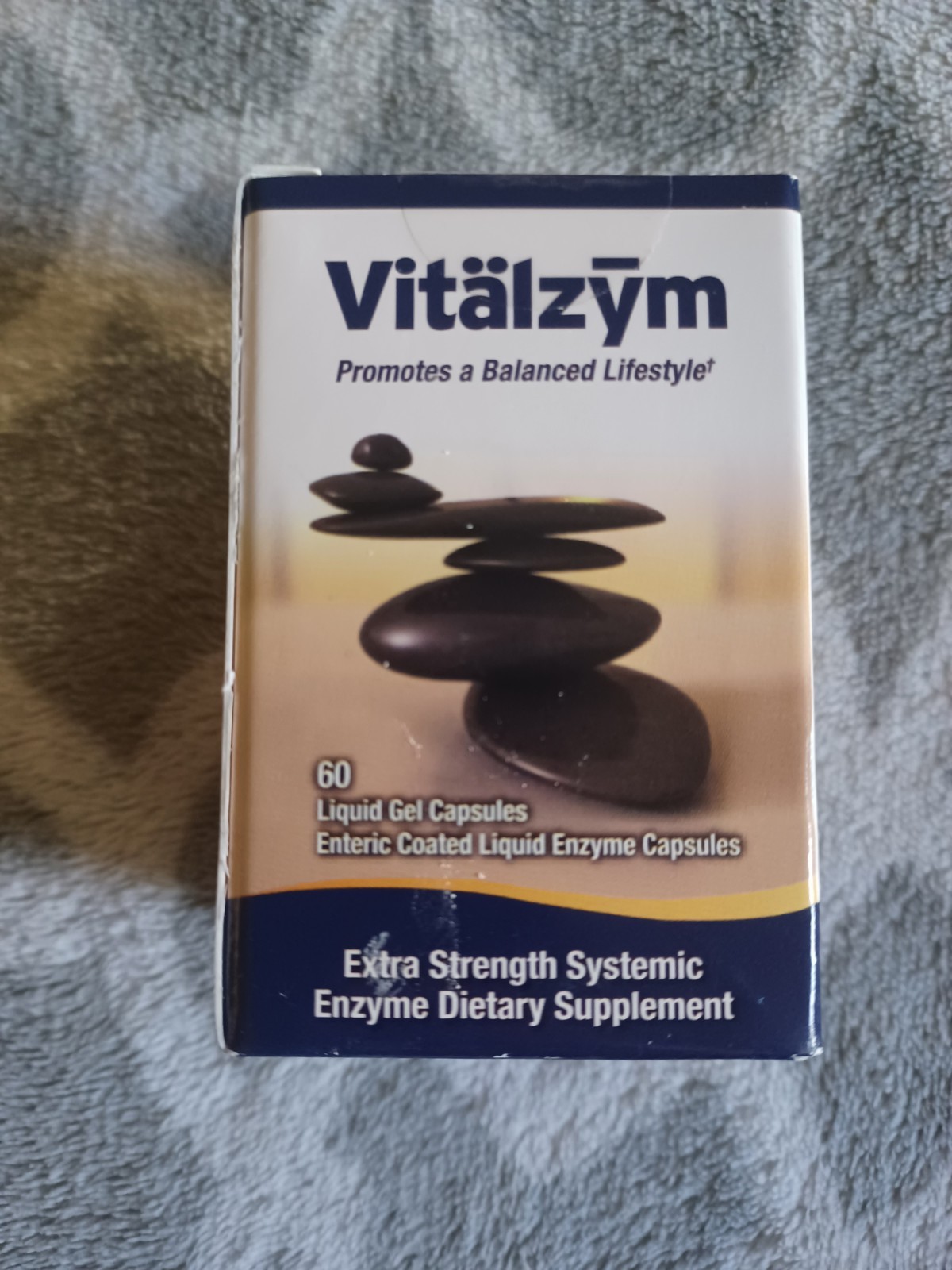 Vitalzym Proteolytic Systemic Enzymes Liquid Gel 6 Caps with Serrapeptase 05/27