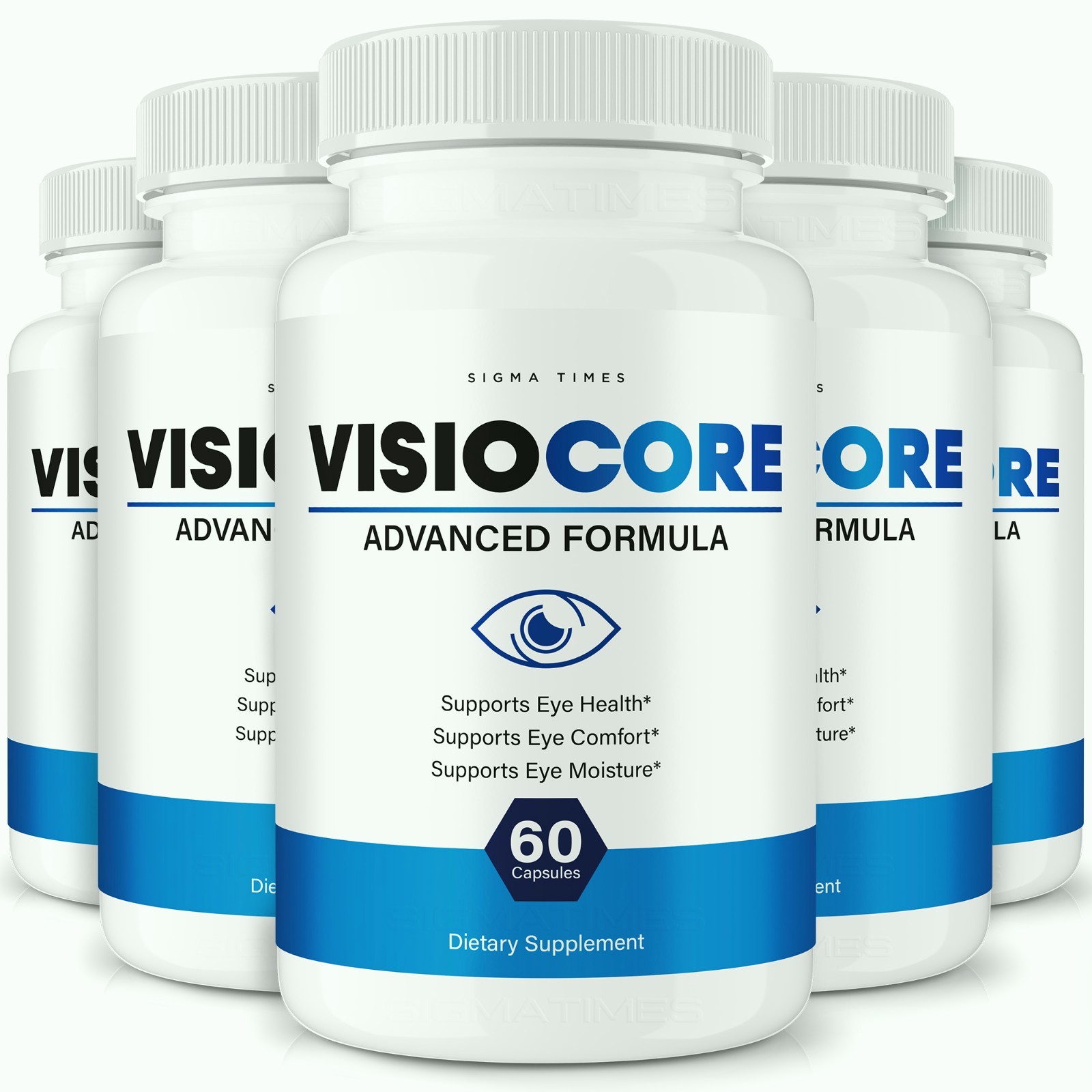 VisioCore Capsules – Advanced Eyesight Supplement, Eye Health & Vision – 5 Pack