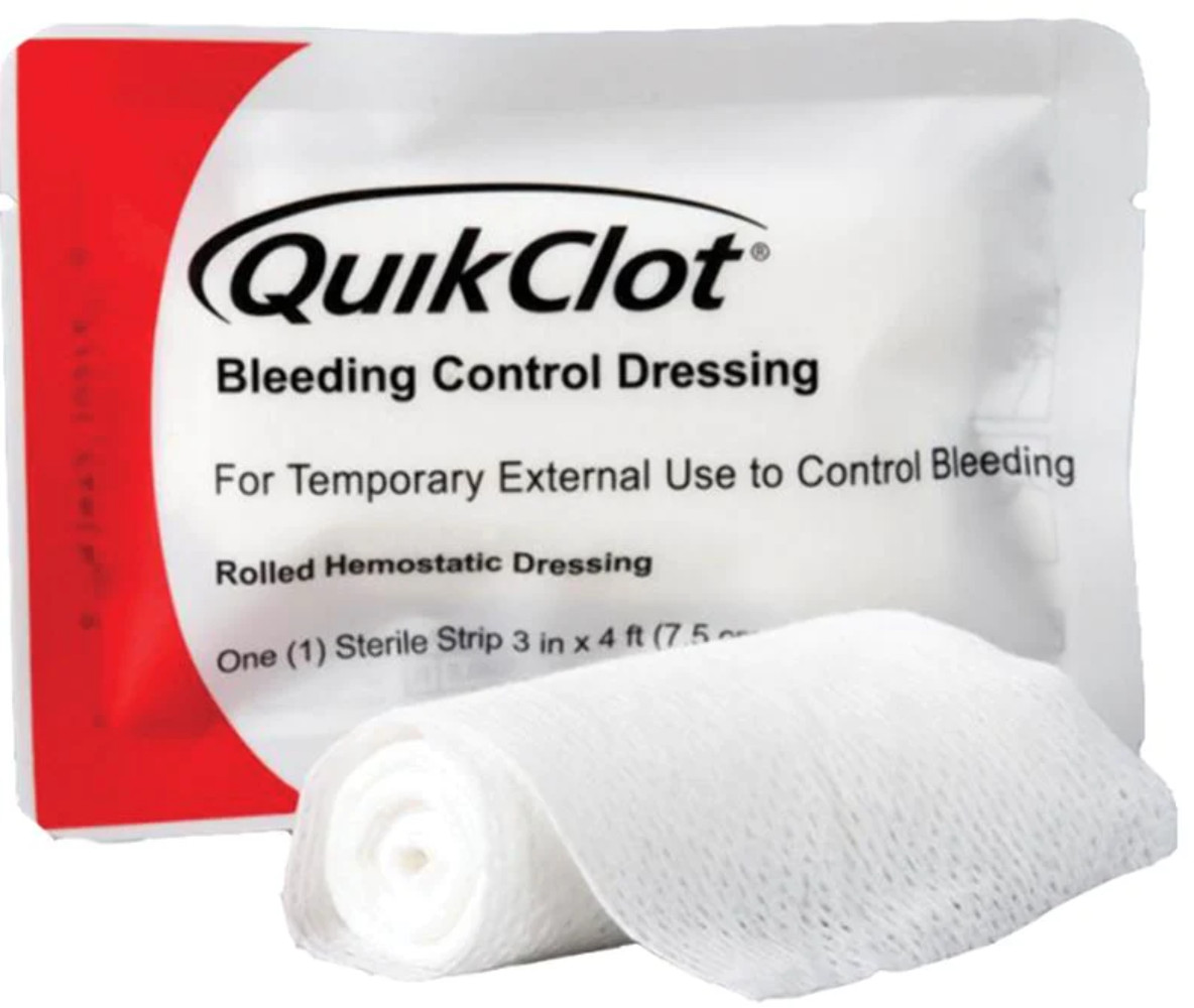QuikClot Advanced Clotting Gauze – 3 x 48 in