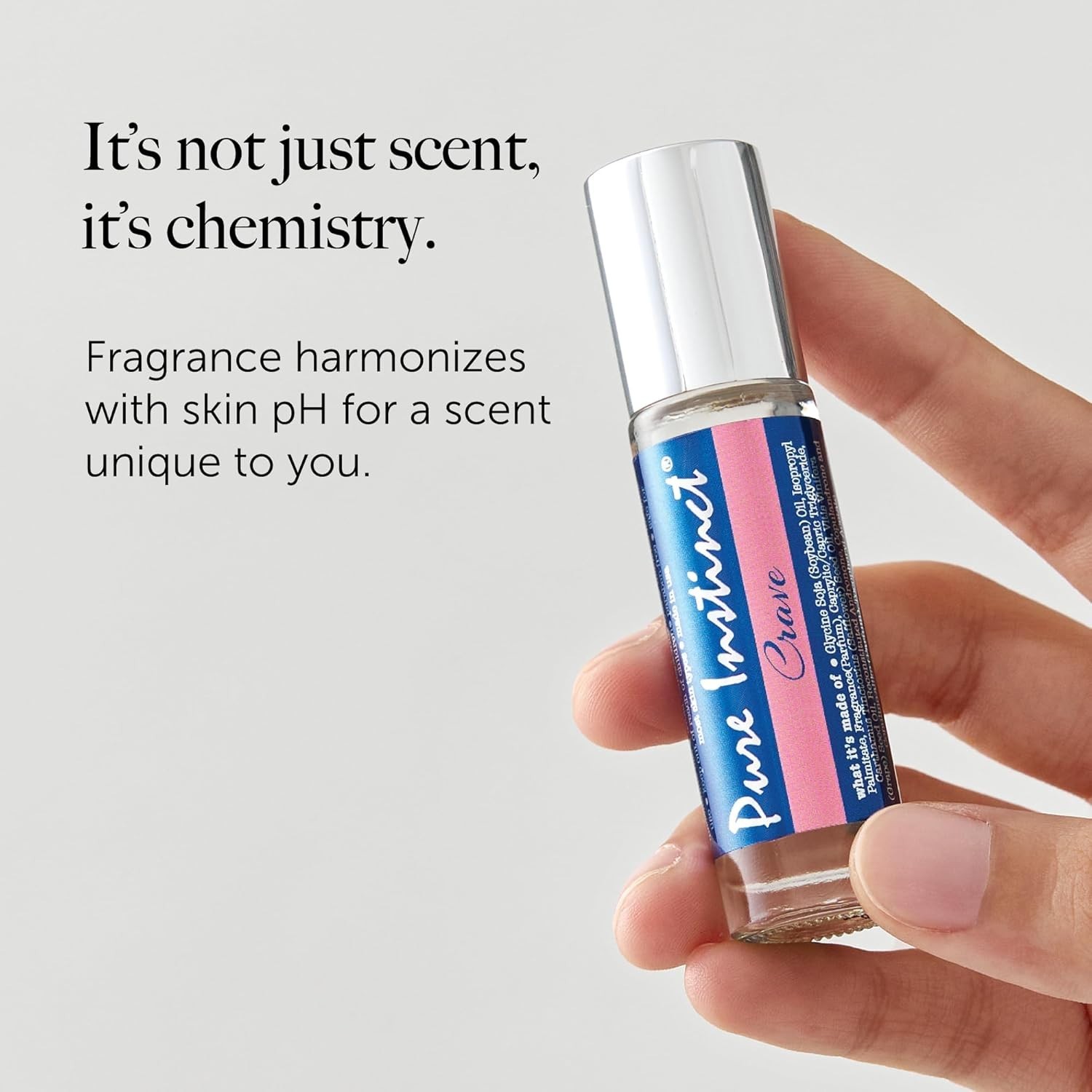 Pure Instinct Crave Roll On The Original Pheromone Cologne Infused Gift For Her