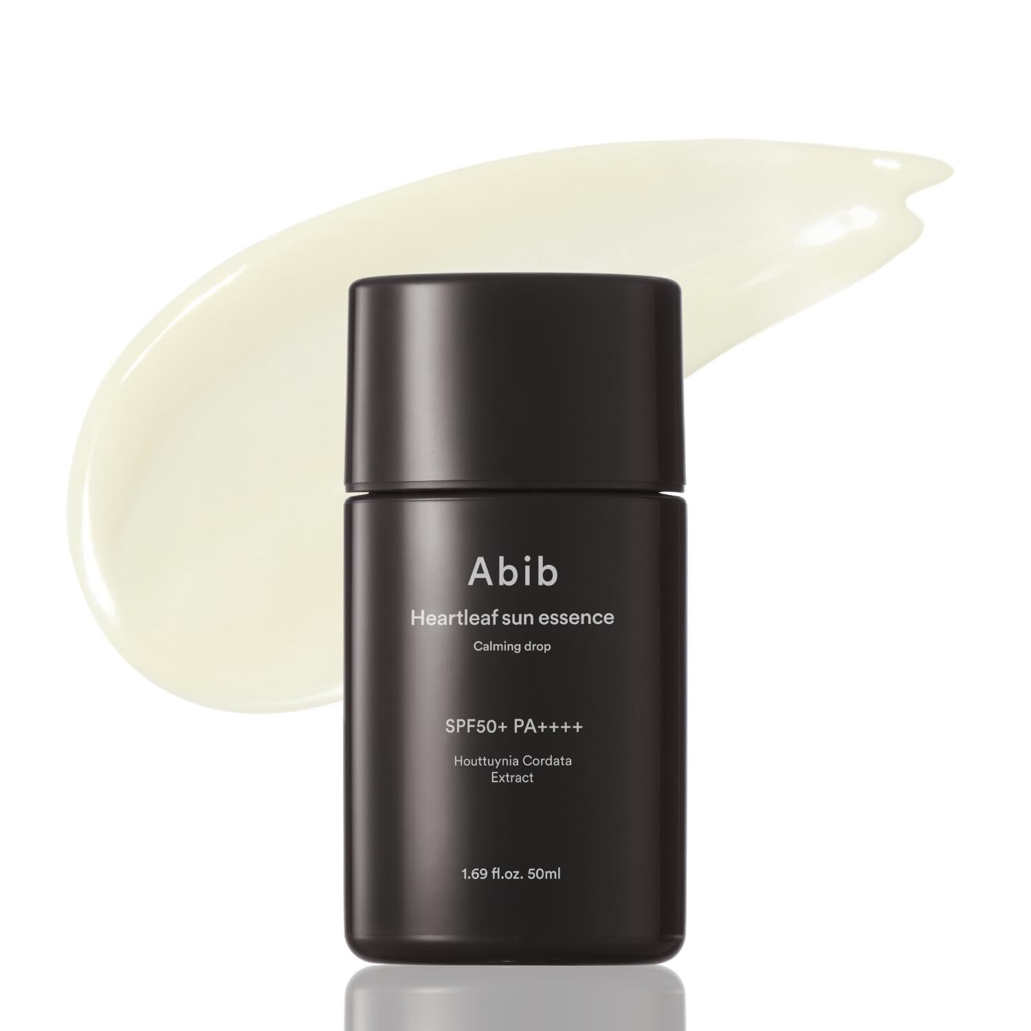 Abib Heartleaf Sun Essence, SPF 50+ PA++++, 1.69 fl oz (50 ml)