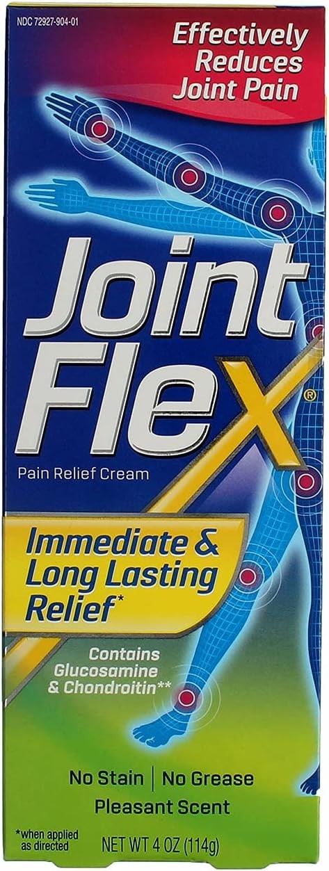 JointFlex Pain Relief Cream 4oz 5 Pack Arthritis Joint Pain Relief
