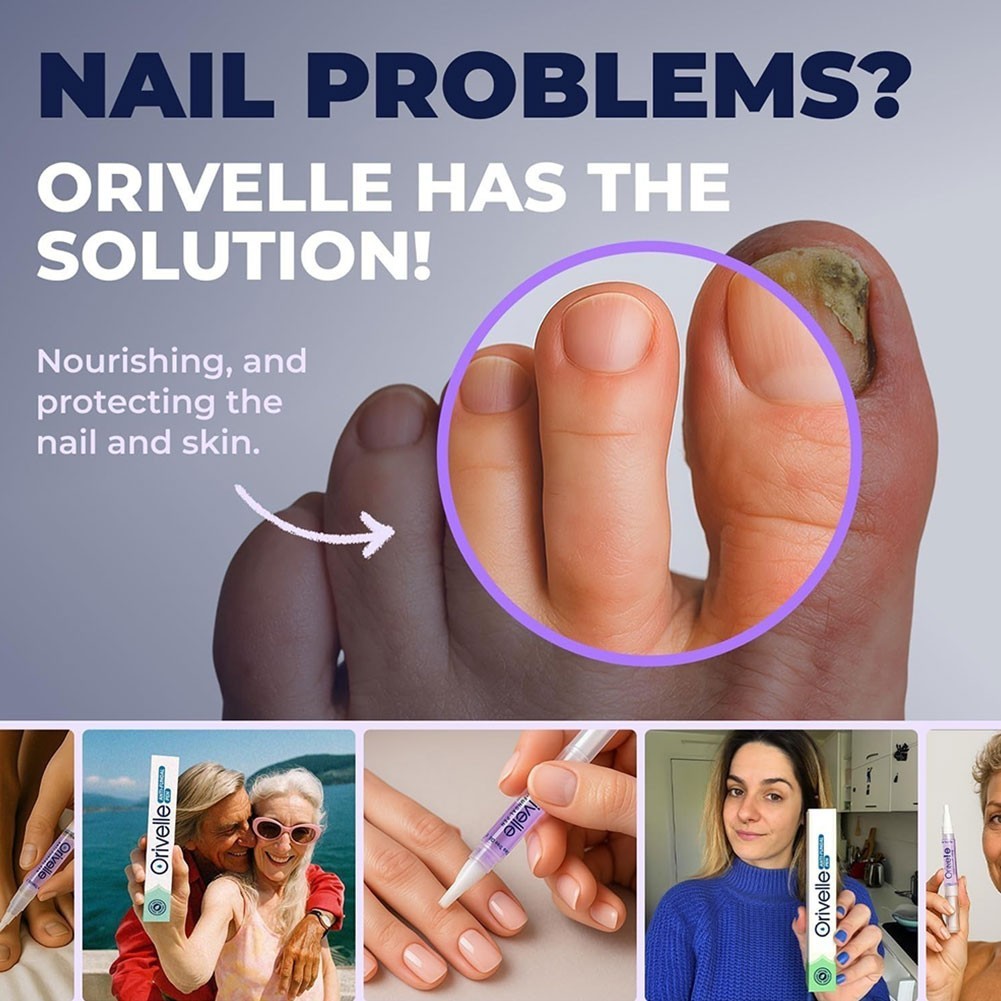 Orivelle Anti Pen, Clear Anti Fungal Pen, Anti Fungal Nail 3ml*3PCS