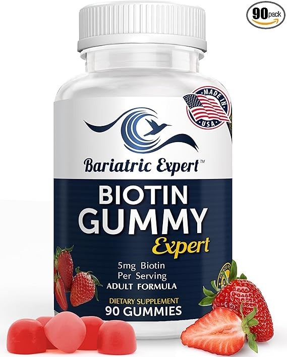 Bariatric Expert Biotin Vitamin Fast-Melting Adult Supplement 90 Count