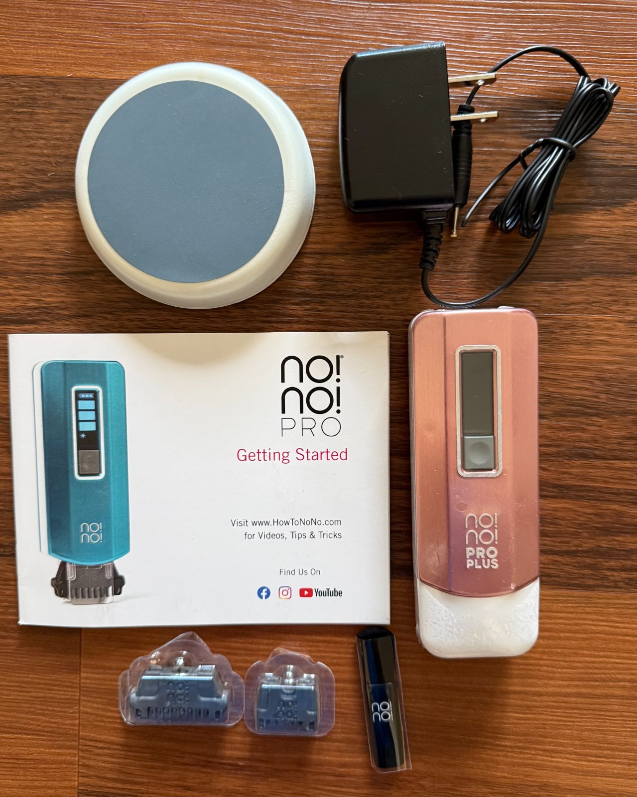No!No! Pro Plus ROSE Deluxe Hair Removal System – No Retail Box, Sealed – NEW!