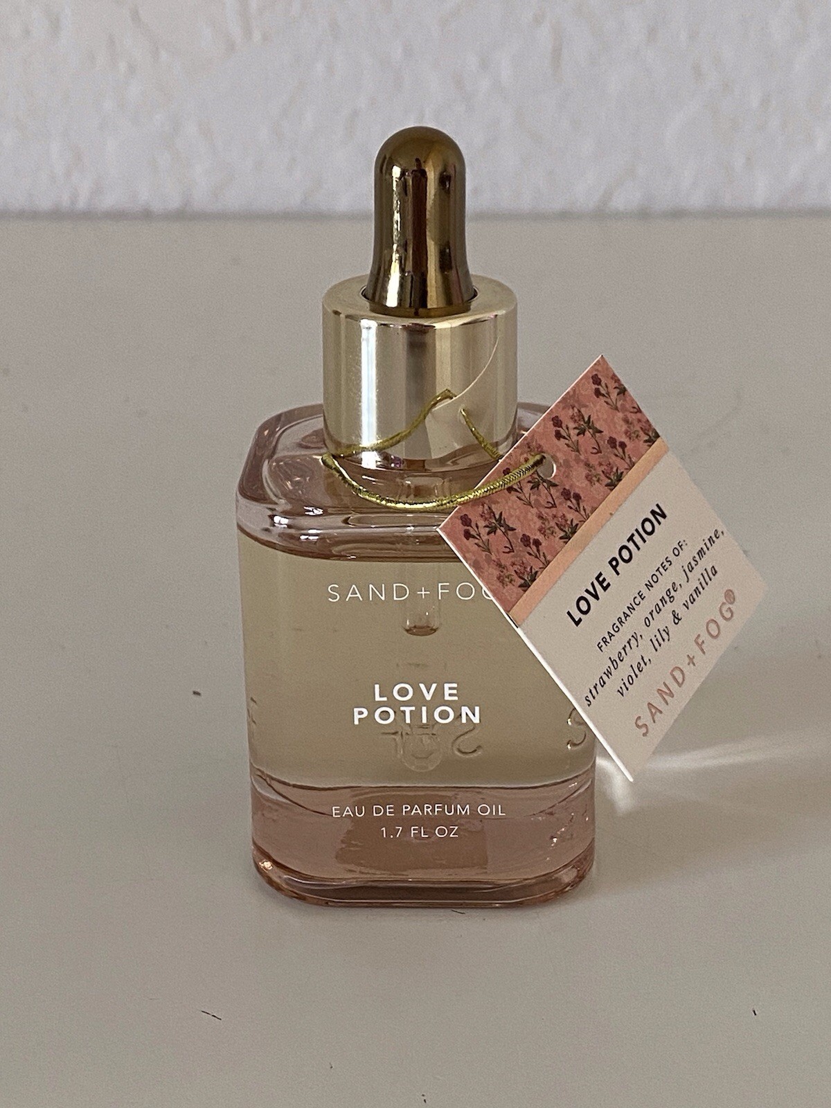 Sand + Fog Eau De Parfum Oil 1.7 fl oz LOVE POTION Strawberry Vanilla Jasmine