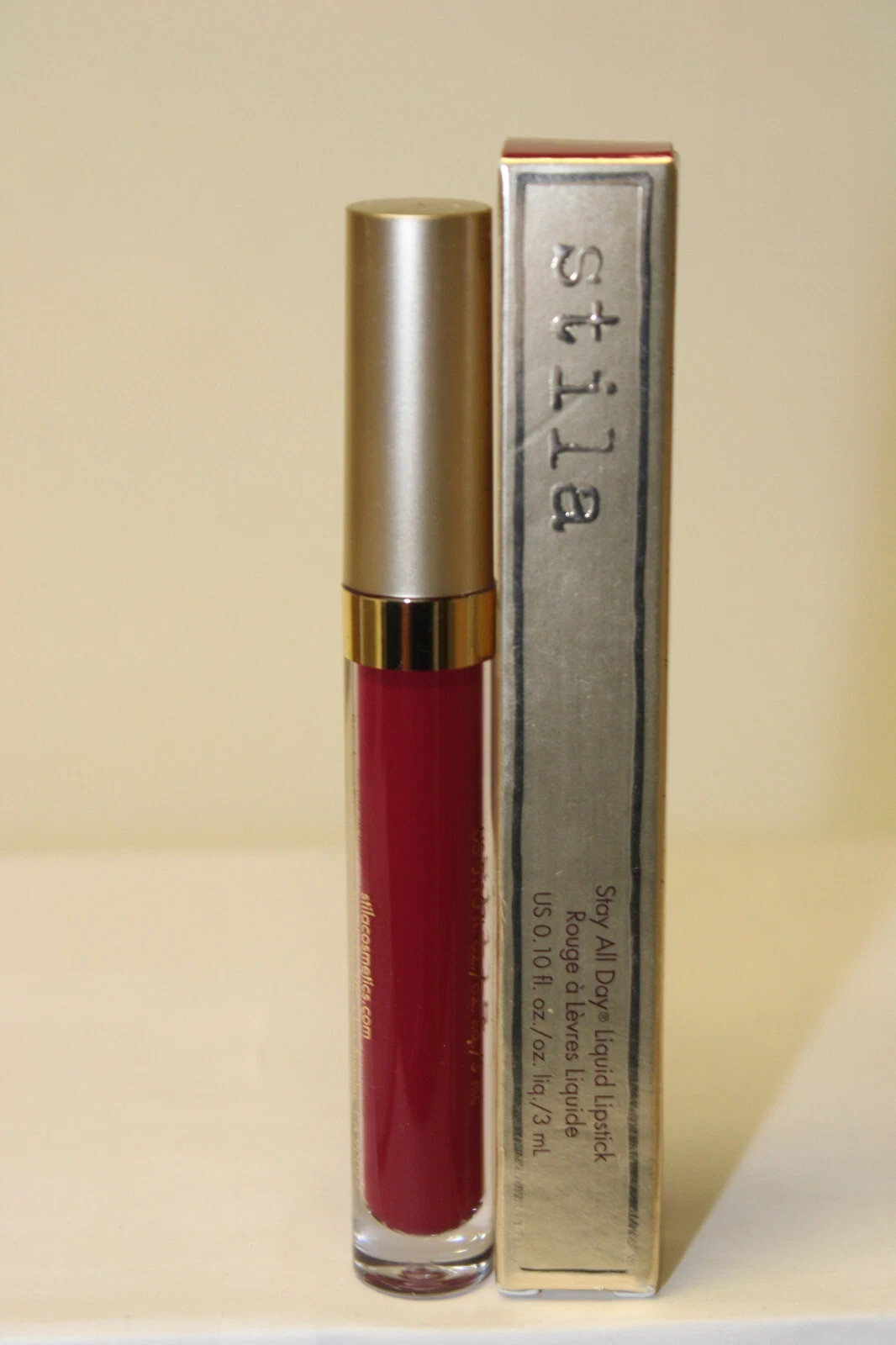 Stila Stay All Day Liquid Lipstick ~ BACCA (Raspberry) ~ 0.1 fl oz ~ Full Size