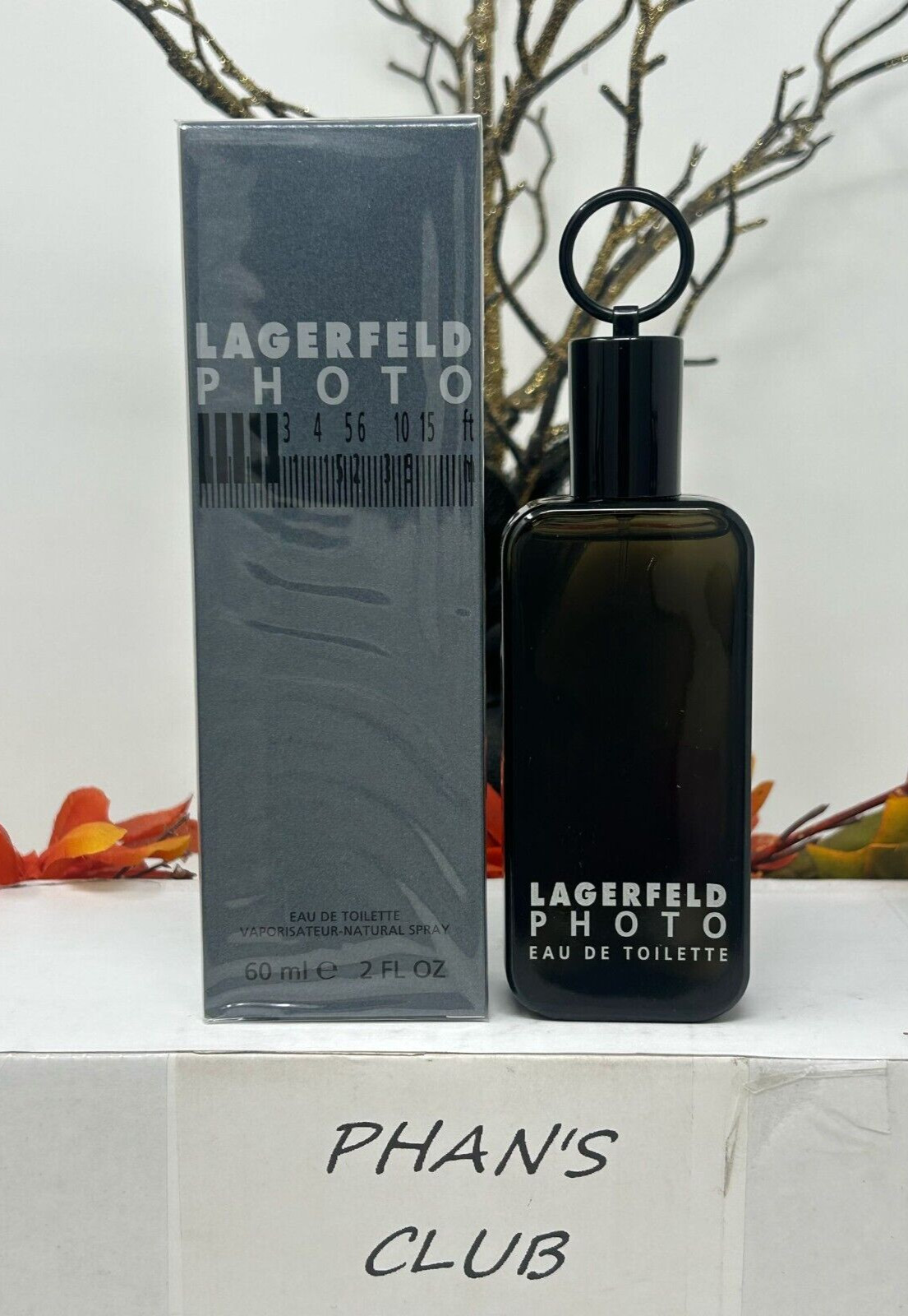 Karl Lagerfeld Photo 2oz Eau de Toilette Oriental Spicy Perfume for Men