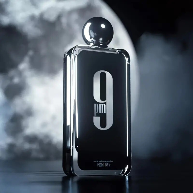 AFNAN 9 PM EAU DE PARFUM SPRAY FOR MEN 3.4 Oz / 100 ml New Sealed