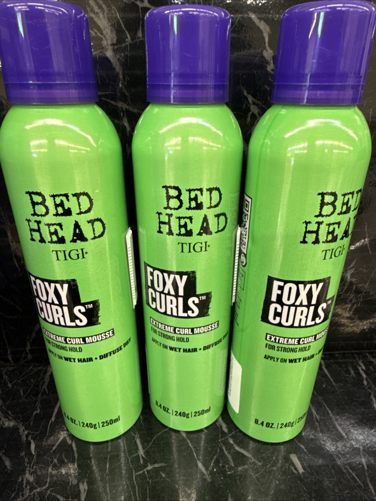 3x Bed Head TIGI Foxy Curls Extreme Curl Mousse – 8.4 fl oz new