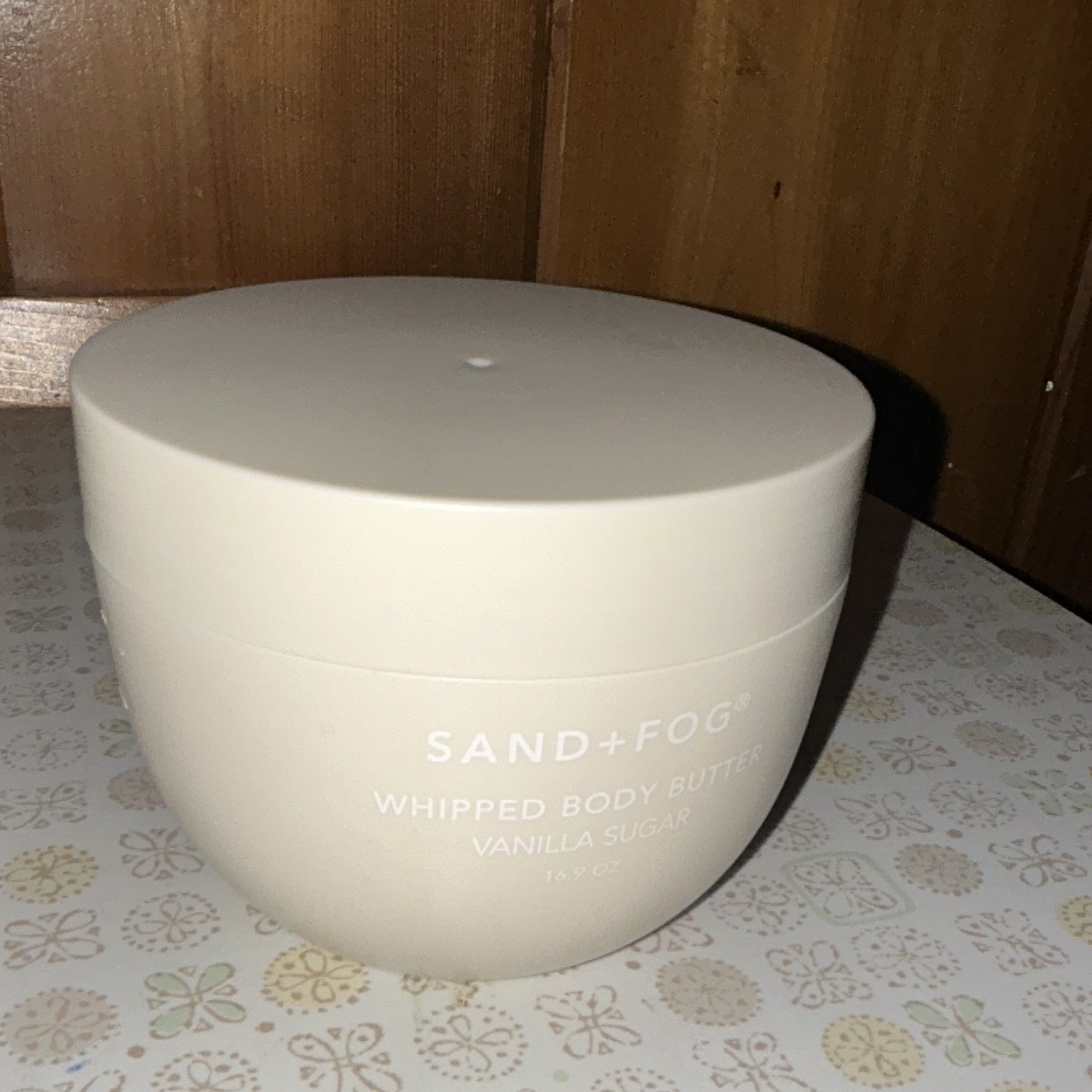 SAND+FOG Vanilla Sugar Whipped Body Butter 16.9 oz Paraben-Free Cruelty-Free