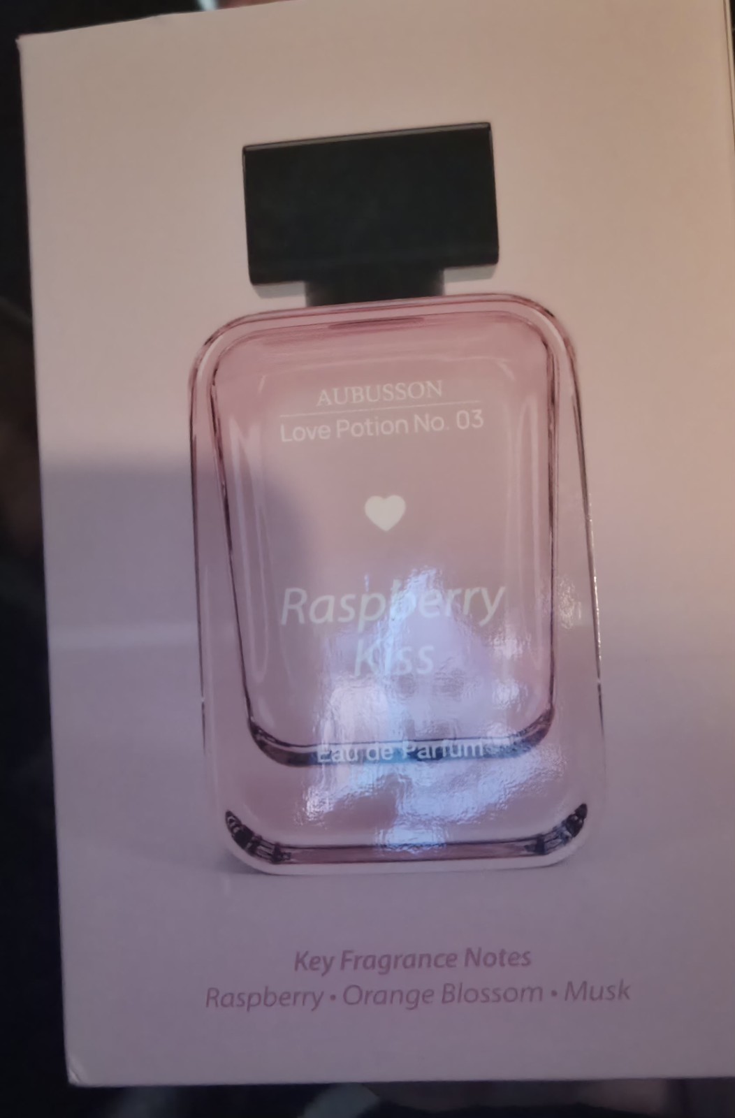 AUBUSSON LOVE POTION NO.03 RASPBERRY KISS EDP 3.4 FL OZ