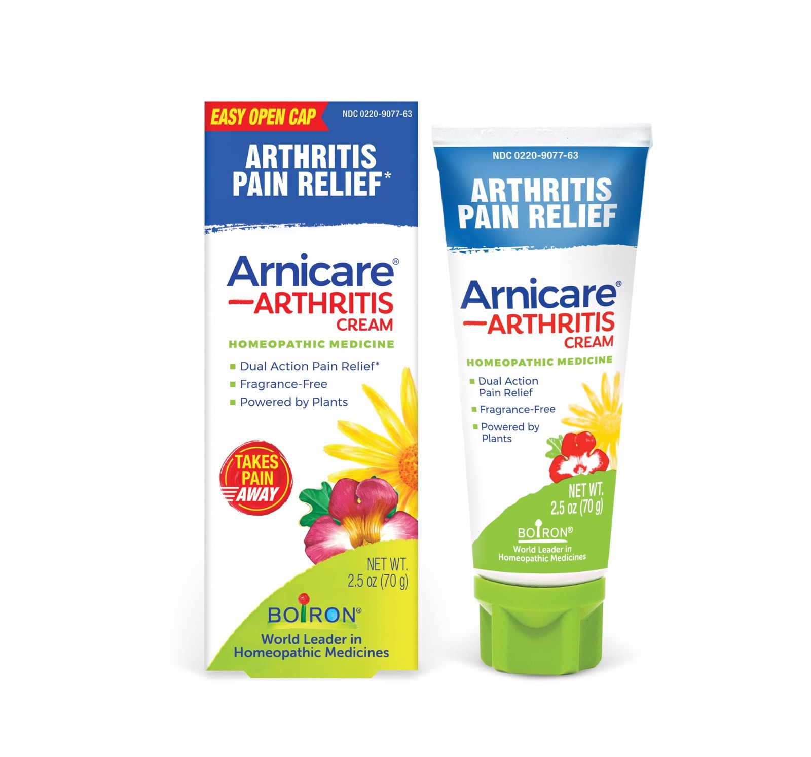 Boiron Arnicare Arthritis Cream for Pain Relief of Knees, Hands, Wrists, Elbows,