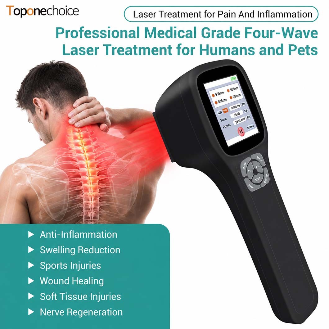650nm 808nm 905nm 980nm LLLT Red Light Therapy Device for Arthritis Pain Relief