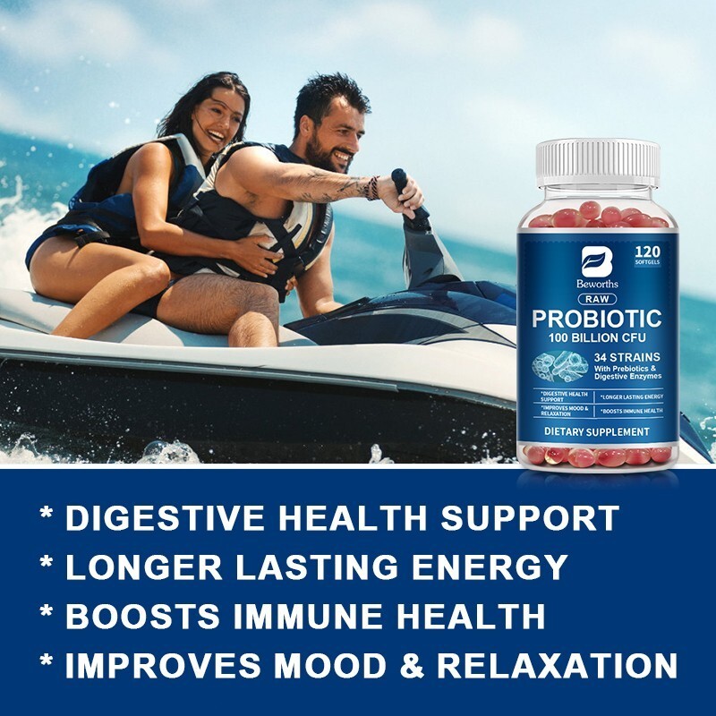 360 Pills Probiotics 100 Billion CFU Potency Digestive Enzyme – Digestive Immune