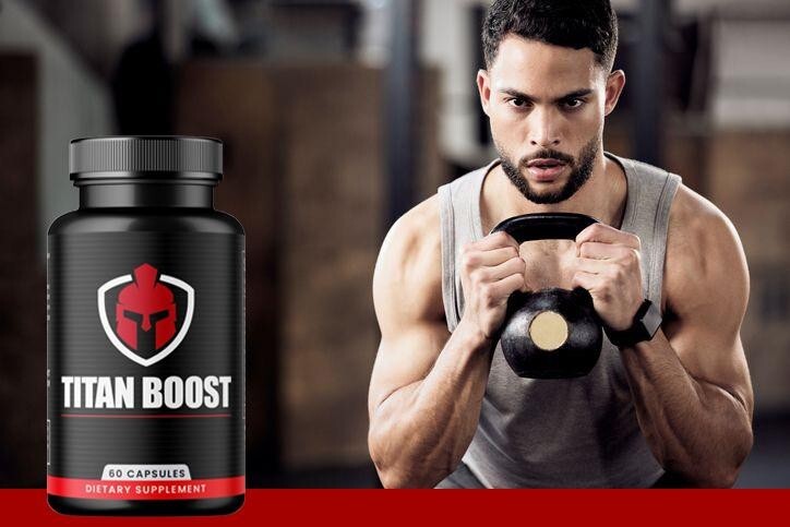 Titan Boost All Natural Energy Management Dietary Supplements – (60 Capsules)