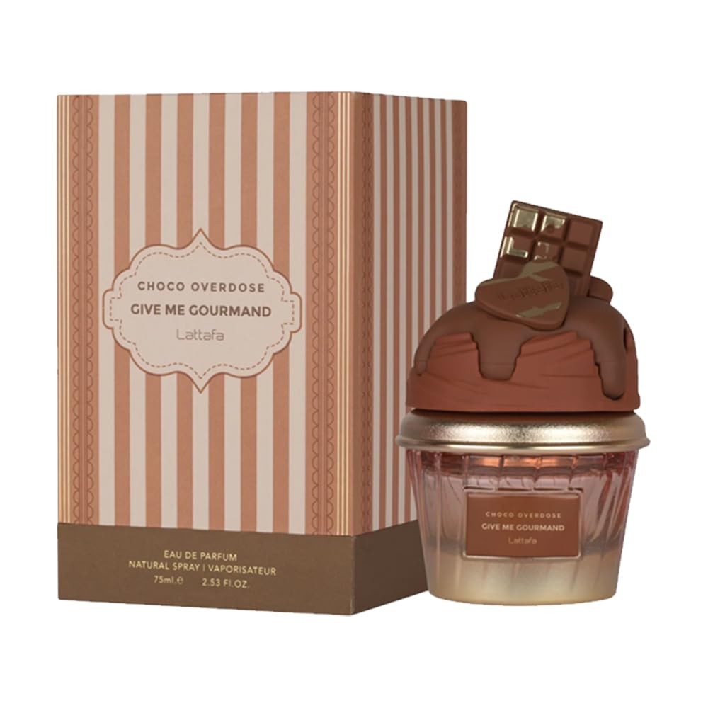 Lattafa Choco Overdose Eau de Parfum – 2.5 oz (75ml) – Gourmand Fragrance