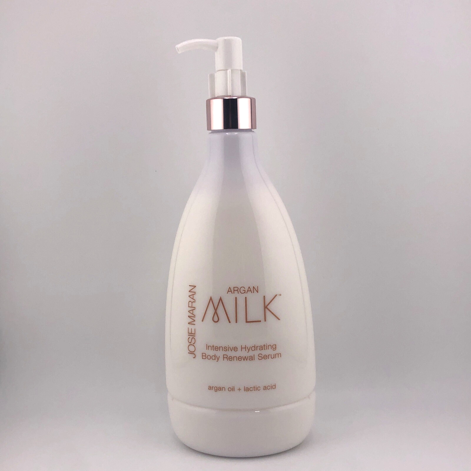 JOSIE MARAN Argan Milk Intensive Hydrating Body Renewal Serum 20 oz Dream Cream