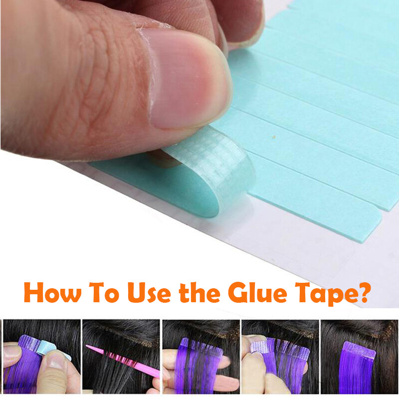 Double Side Adhesive Super Strong Tape for Tape In Hair Extensions US CLEARANCE