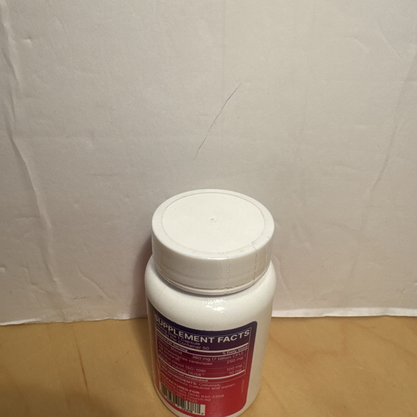 Microbiome Labs Restorflora Prebiotics 50 Capsules Best By 07/26