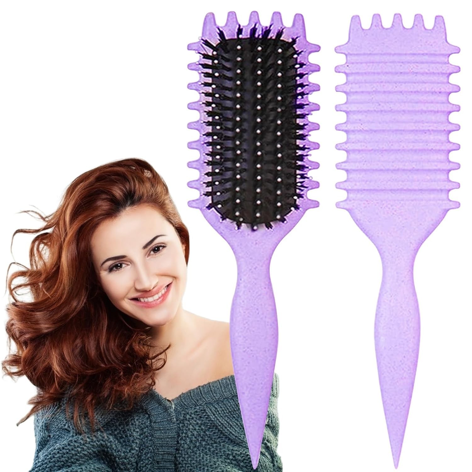 Curl Defining Brush, 1 PCS Curly Hair Brush, Brush for Curly Hair, for Combing a