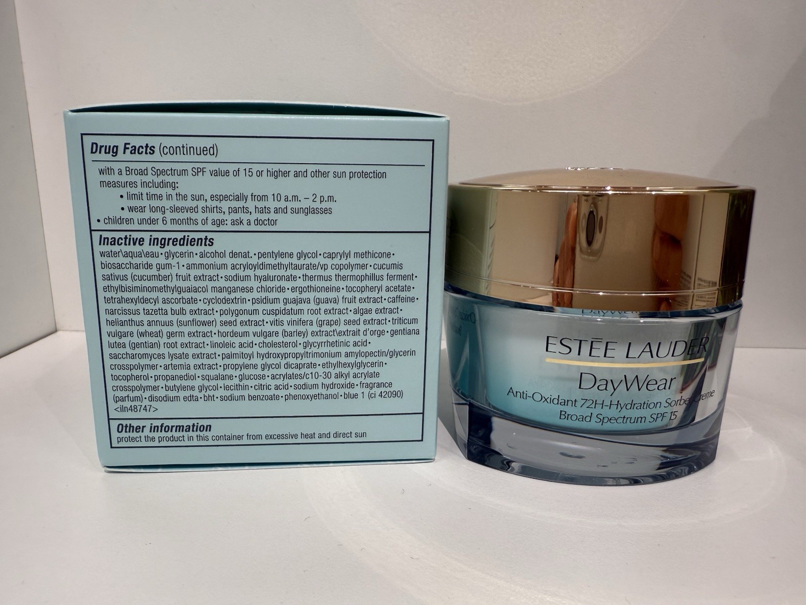 Estee Lauder DayWear Anti-Oxidant 72H-Hydration Sorbet Creme SPF15,combination