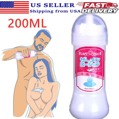 Personal Lubricant Unscented Cum Realistic Semen Water Based Lube Couple Adult