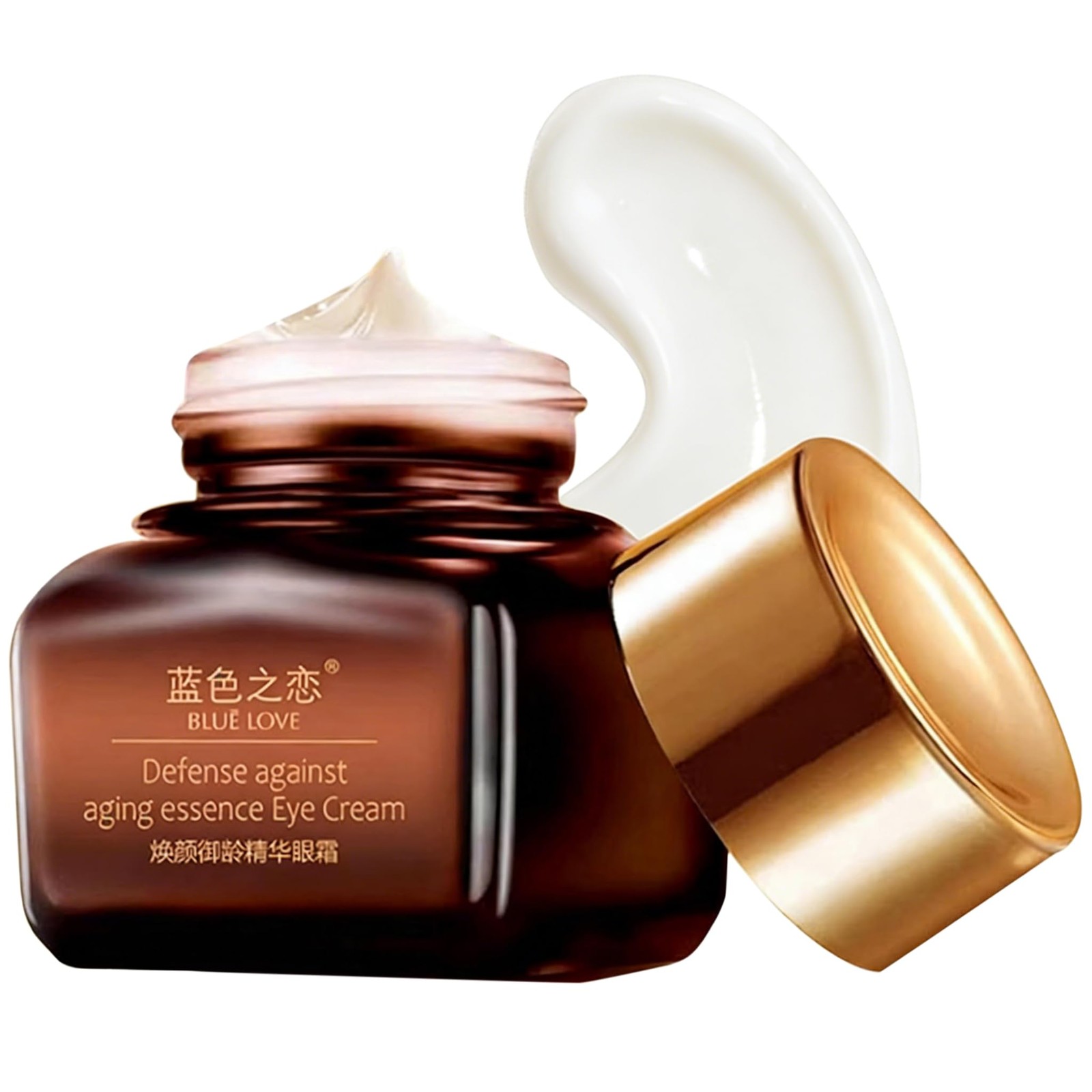 BLUE LOVE Anti-Aging Eye Cream – Reduces Dark 0.68 Fl Oz (Pack of 1), White