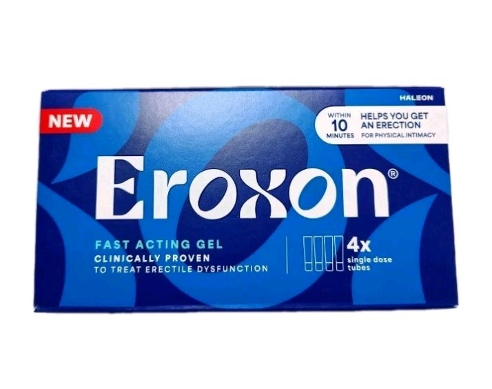 Eroxon StimGel Fast Acting Gel 4 Single Dose Tubes Exp 10/26, New Sealed Authent